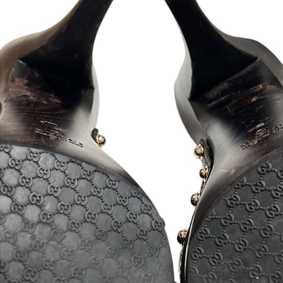 Gucci Canvas Mules Size 10 - Picture 12 of 15